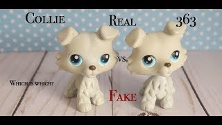 LPS Collie Real vs. Fake || Comparison