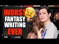 10 WORST Tips for Writing Fantasy Fiction