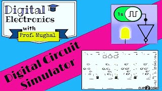 #2 D-level Sensitive Latch ➟ Digital Gate Circuit Simulator App screenshot 2