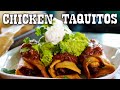 Chicken Taquitos | How To Make Rolled Tacos | CarnalDish