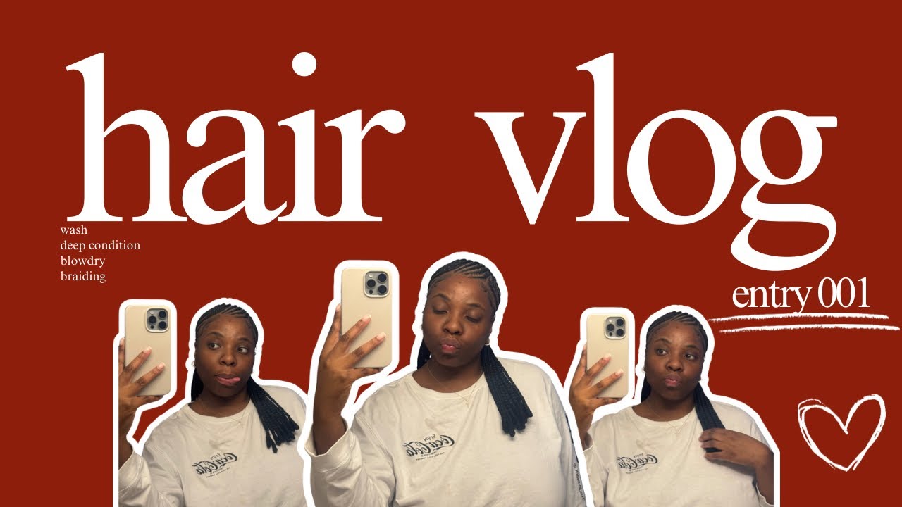 realistic wash day & get my stitch braids done with me| vlog 01 