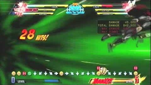 MvC3 - Jill - Team BnB Touch of Death Combo