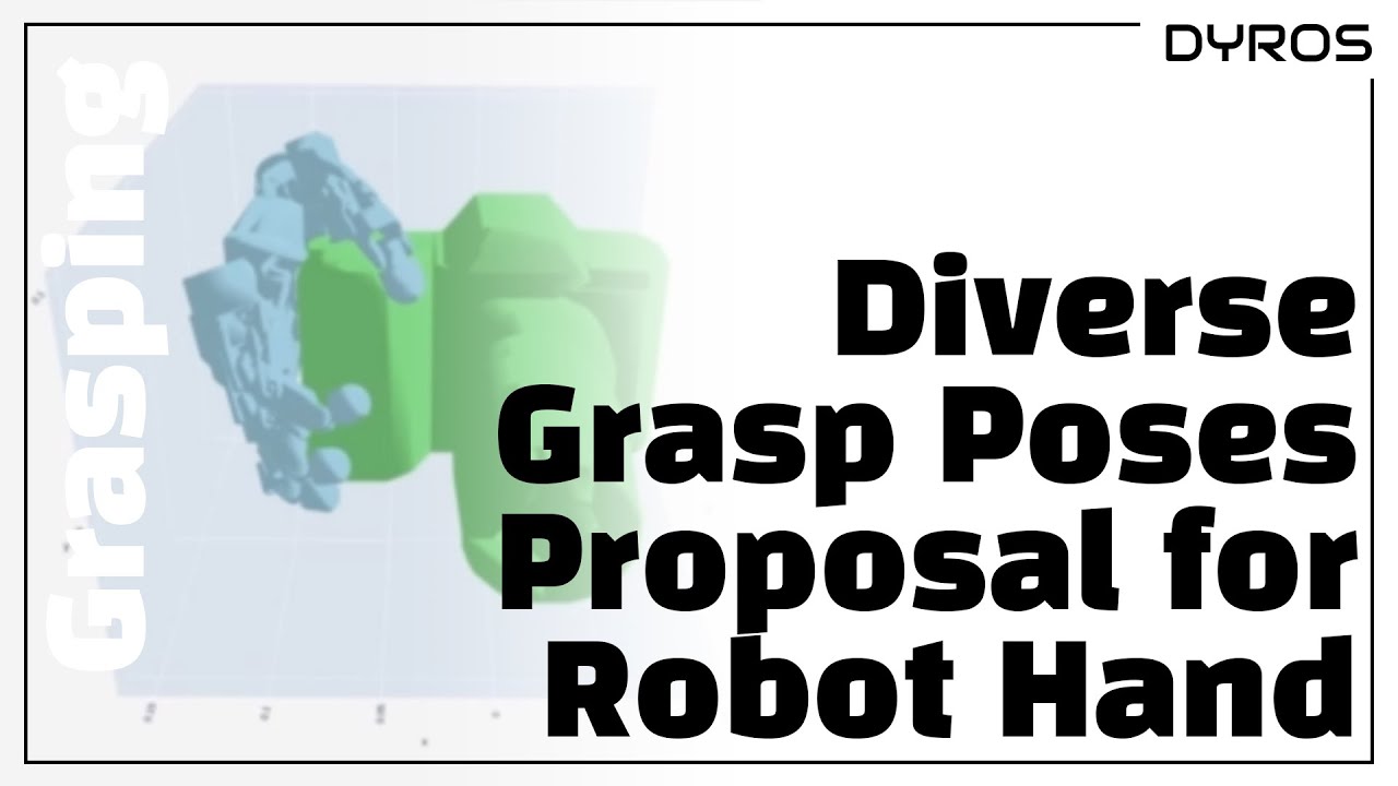 [Lab Meeting] Diverse Grasp Poses Proposal for a Multi-finger Robot ...