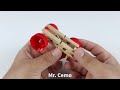 How To Make a Mini Latch Rubber Band Car DIY TOYS CAR Mr Cemo 720p