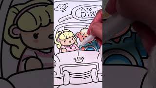 💕🚘 1950s Carhop Date | Cozy Eras 2 Coloring Book by Jade Summer