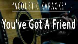 You've got a friend - James Taylor (Acoustic karaoke)