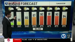 FORECAST: Oppressive heat and humidity return