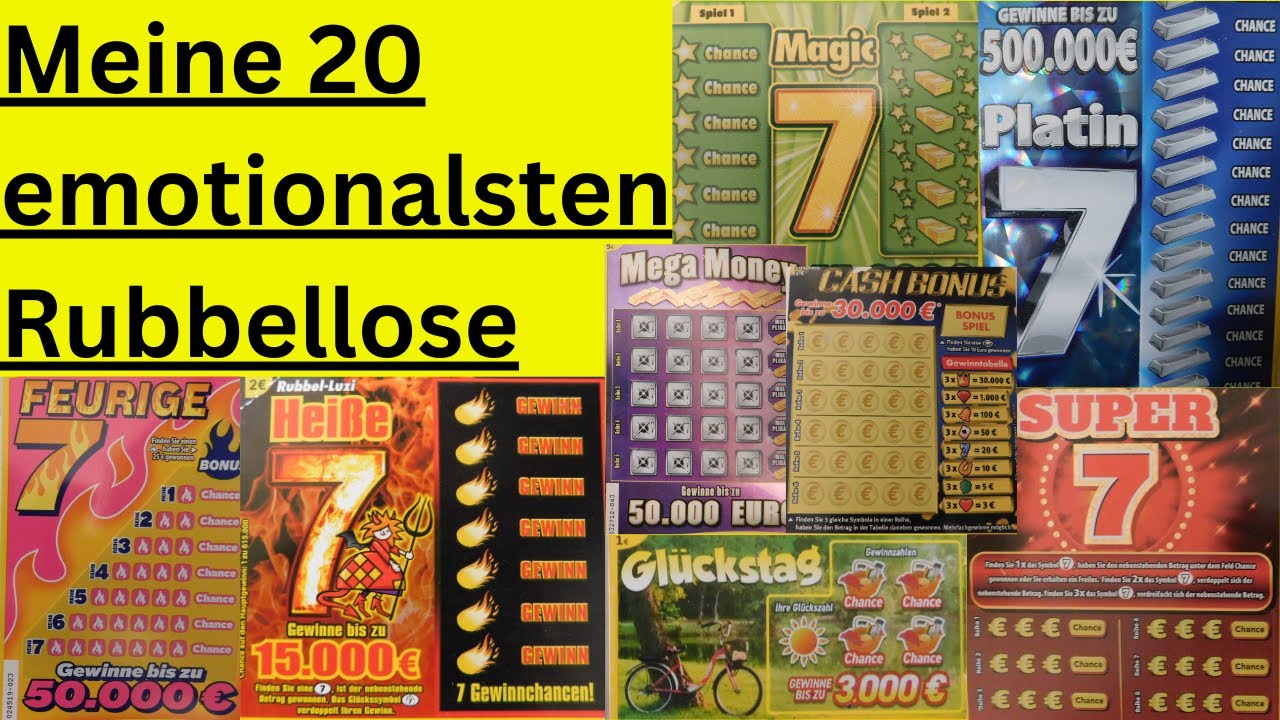 Wieder mit BONUS SYMBOL 25fach GEWONNEN! - Rubbellos EXPERIMENT geht weiter!