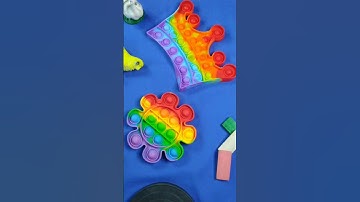 Pop it #ASMR Satisfying and Relaxing Fidget Toys Simple Dimple #shorts #popit #satisfying #toys