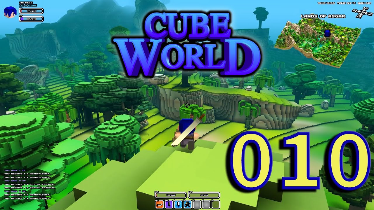 Let's Play Cube World mit Mods 10 German Quad4Nation YouTube