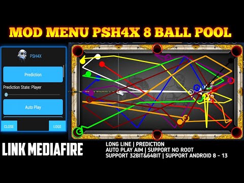 8 Ball Pool v5.12.0 Apk Mod [Mod Menu / Mira Infinita]