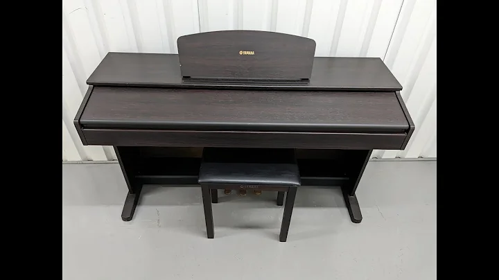Yamaha Arius YDP-121 digital piano and stool in dark rosewood stock number 23209