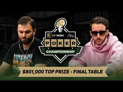 2026 BetMGM Poker Championship $3,500 Main Event | Final Table