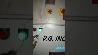 Change Over Dg Incomer