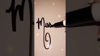 ASMR: Missouri written in cursive🤍