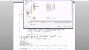 AutoPlot program--saving the program