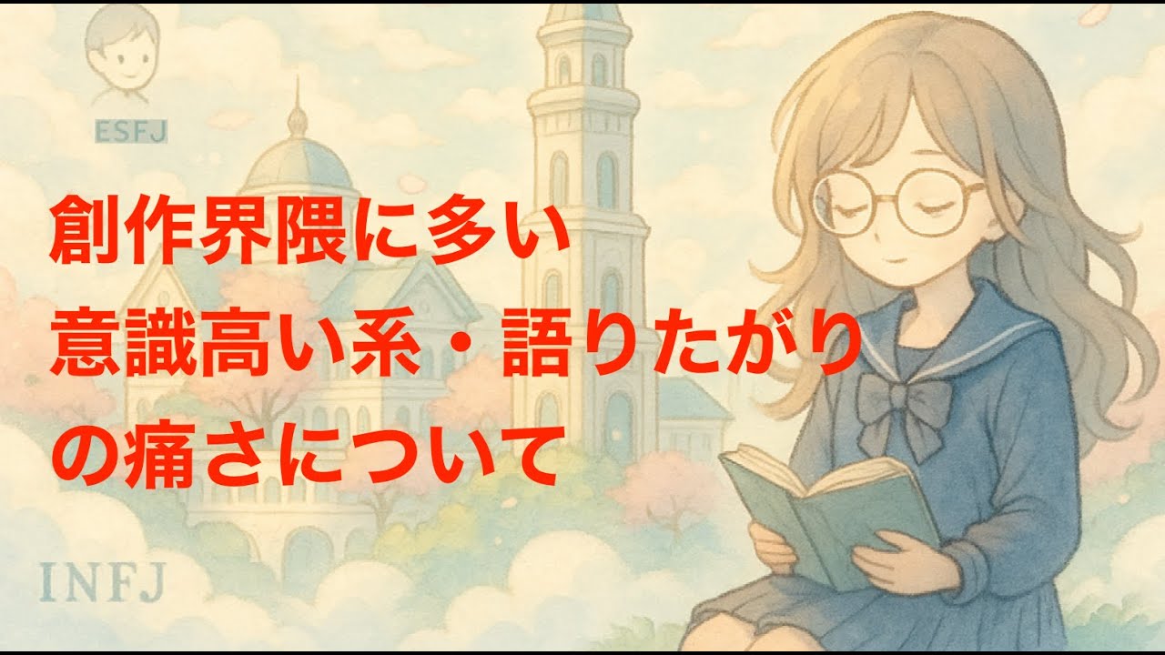 創作界隈に多い「意識高い系・語りたがり」の痛さについて