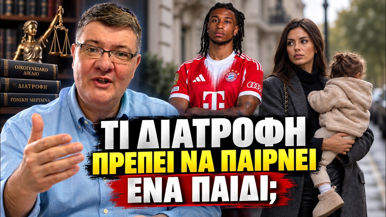 📲 Πόση διατροφή μπορεί να δικαιούται ένα παιδί