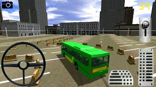 BUS PARKING SIMULATOR 3D (by OB Games) - Android Gameplay HD | KAKA PINTAR screenshot 1