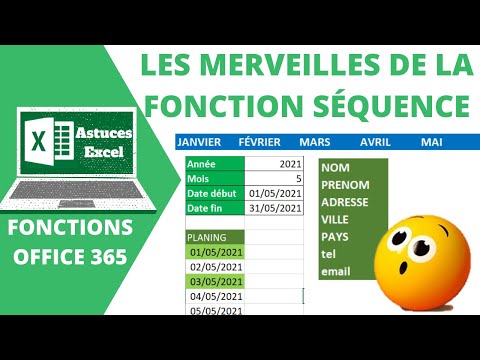 Une nouvelle façon plus simple de créer des listes sur Excel avec la fonction séquence