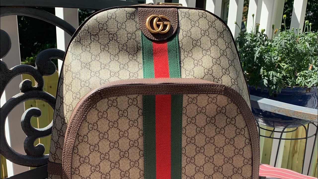 gucci ophidia backpack review