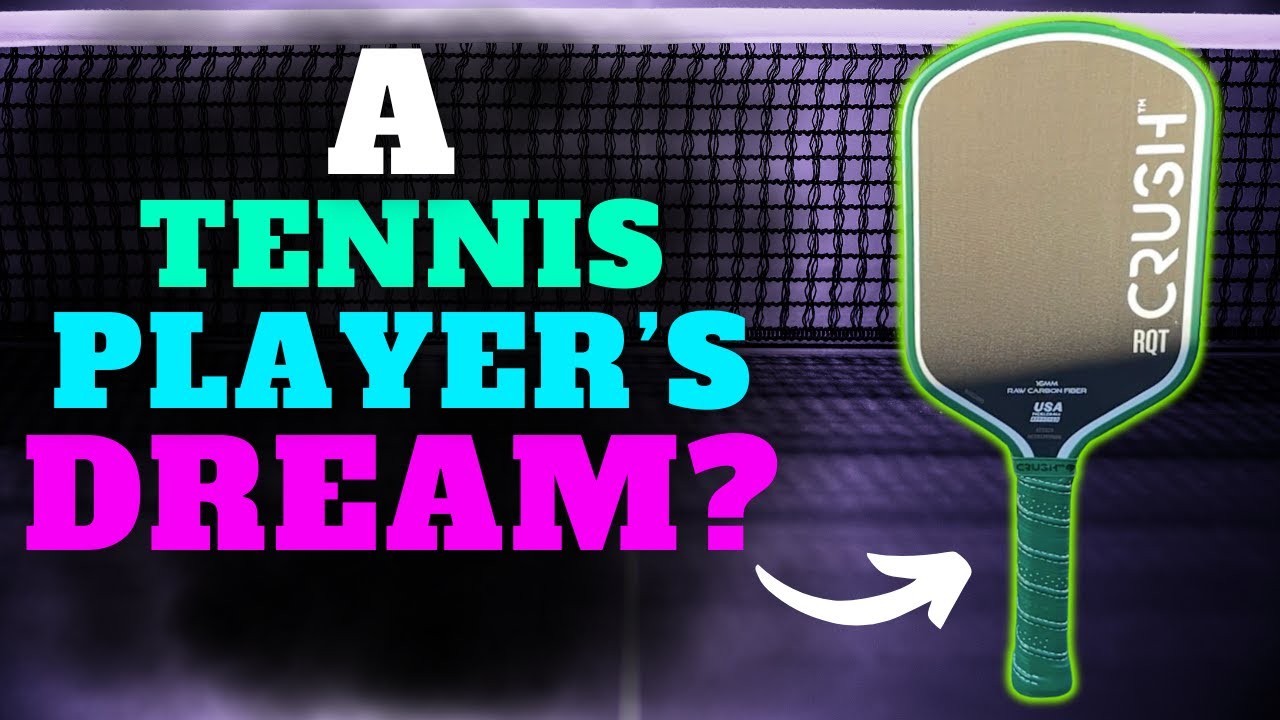 Crush RQT Review | The Paddle for the TENNIS Player! - YouTube