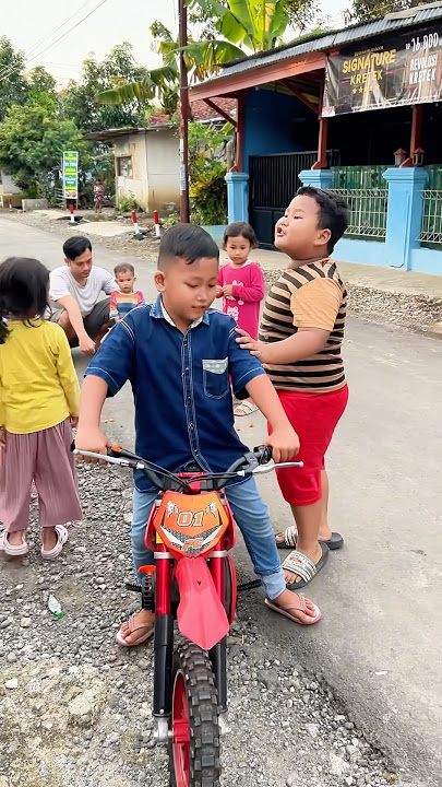 MOTOR TRAIL NIH BOS, senggol dong⁉️