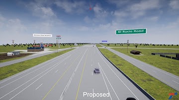 AtSim - Merging Lane Change Behavior