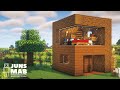 MinecraftSmallest House Tutorial :: How to Build a Starter house #182