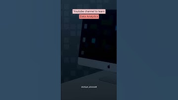Top youtube channel to learn data analysis ✅ #trendingshorts #viral