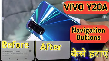 How To Hide Navigation Buttons in Vivo Y20A,How To Hide Navigation System in Vivo Y20A,Vivo Mobile,