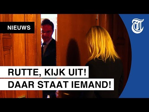 Rutte smijt deur in gezicht verslaggever