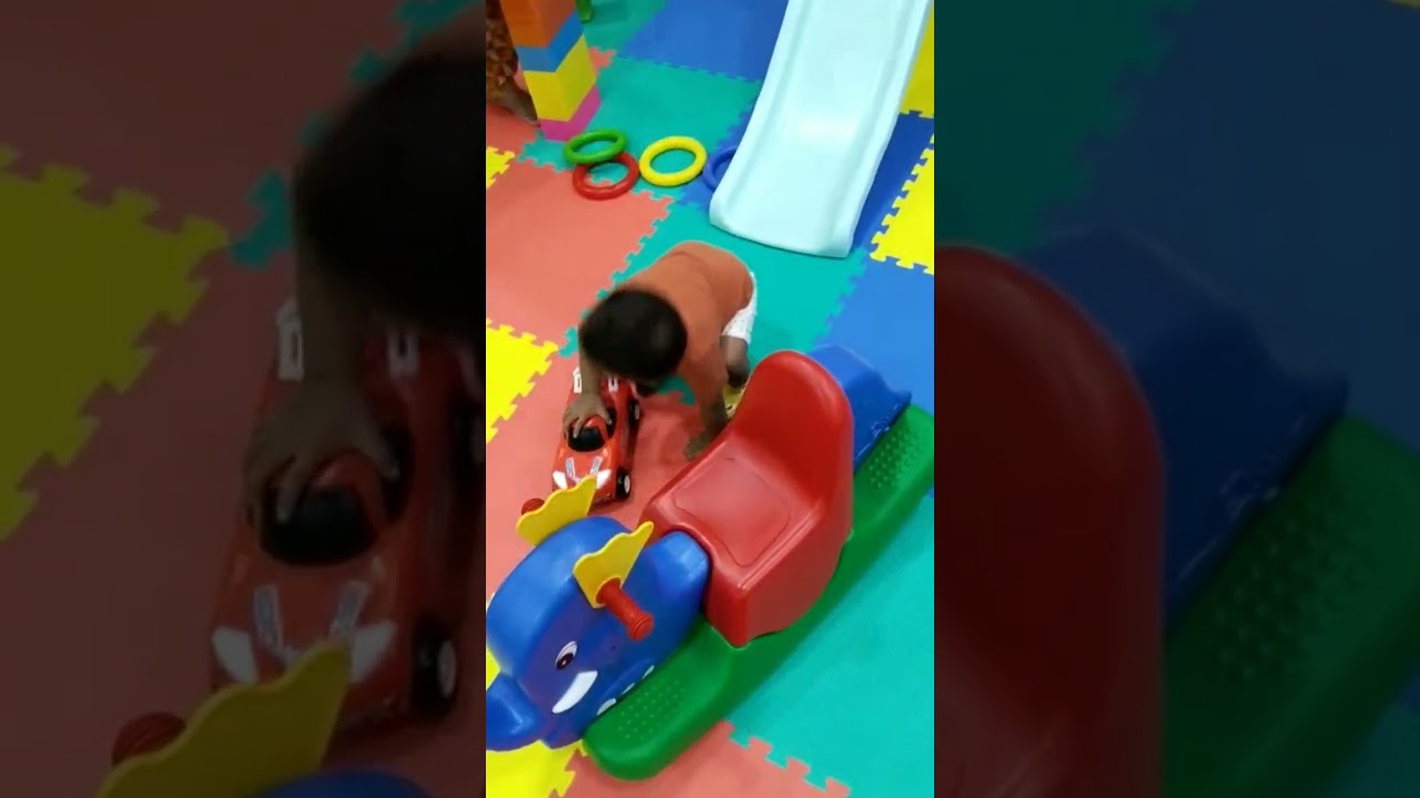 Indoor safe play area for kids 