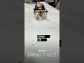 Premium Marble Dining Table with Heavy Base | Wingo Furnitures Rajahmundry #marblediningtable