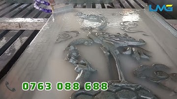 [Lăng Mộ Giá Rẻ] Quá Trình Đục Và Hoàn Thành Cánh Con Hạc Đá Xanh Rêu 76x117 [Lăng Mộ Đá Đẹp]