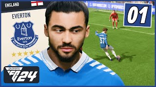 The start of a NEW ERA at Everton... Ep1 (EA FC 24 career mode)