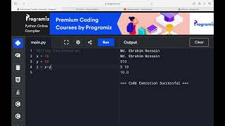 Class 3: String Concatenation