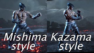 Tekken 8 Jin Kazama&#39;s Mishima style and Kazama style Move List(Command List)/鉄拳8 風間仁の三島流喧嘩空手と風間流古武術