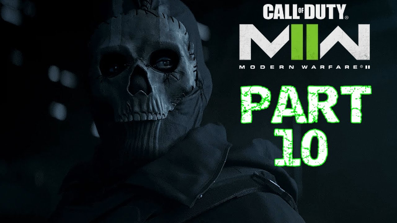 Call Of Duty Modern Warfare 2PS5 Gameplay WalkthroughPart 10Prison Break YouTube