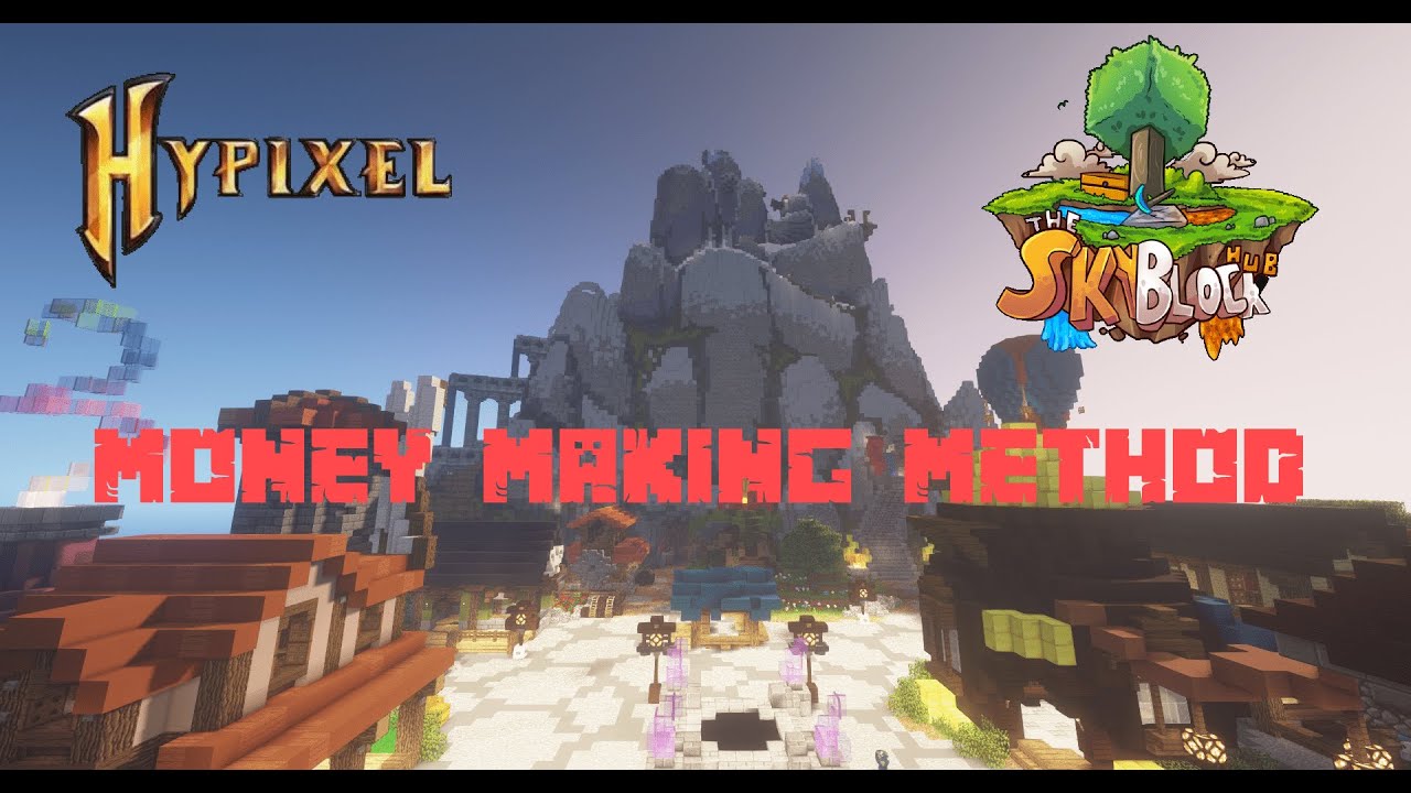 OP Money Making Method for Starters | Hypixel Skyblock - YouTube