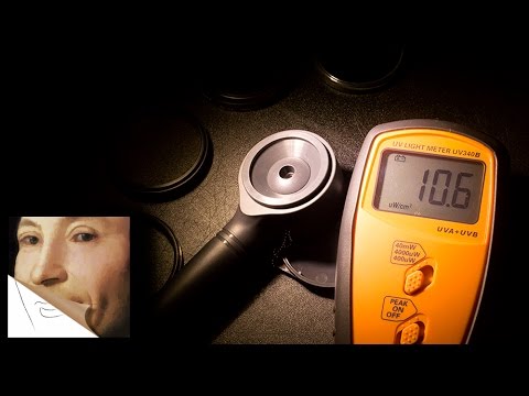 Testing a UV meter - YouTube