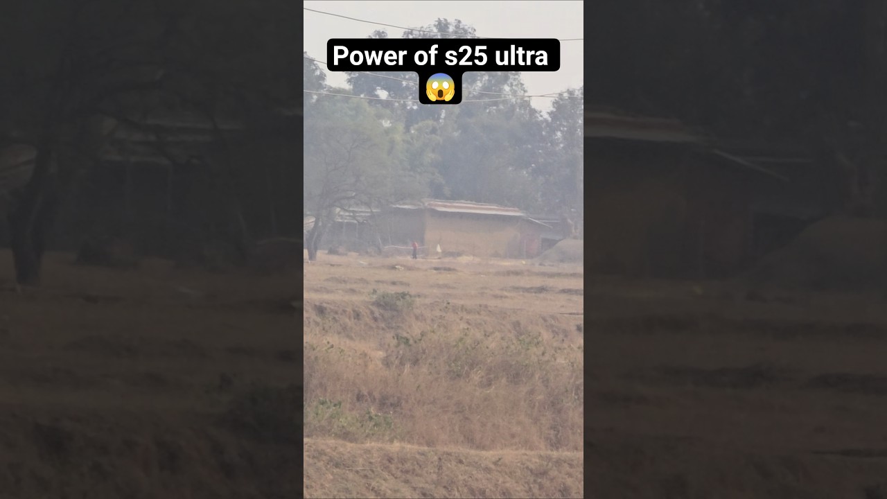Мощность 20-кратного зума Samsung Galaxy S25 Ultra 😱🤯 