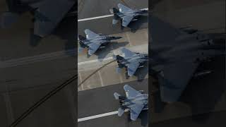 F-15E Strike Eagle fighter jets. #usa #us #militaryaircraft #unitedstates #aviation #military