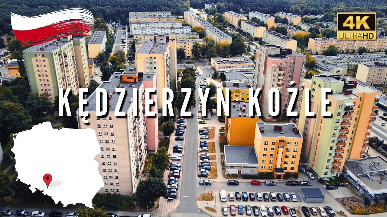 Polska z Góry, Kędzierzyn-Koźle w 2024 z Lotu Ptaka,  Zjawiskowe Ujęcia Dronem na Historię Miasta