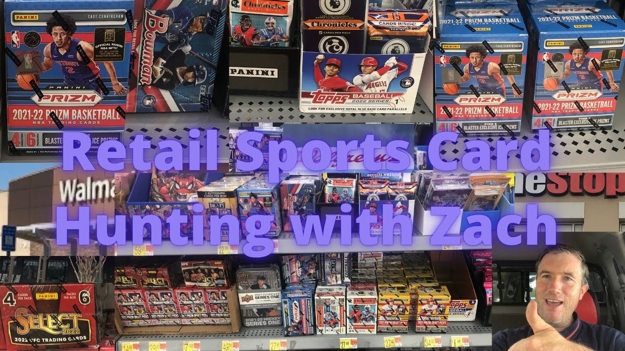 🔥Retail Sports Card Hunting with Zach🔥We found Prizm Basketball at Walmart 🏀💥