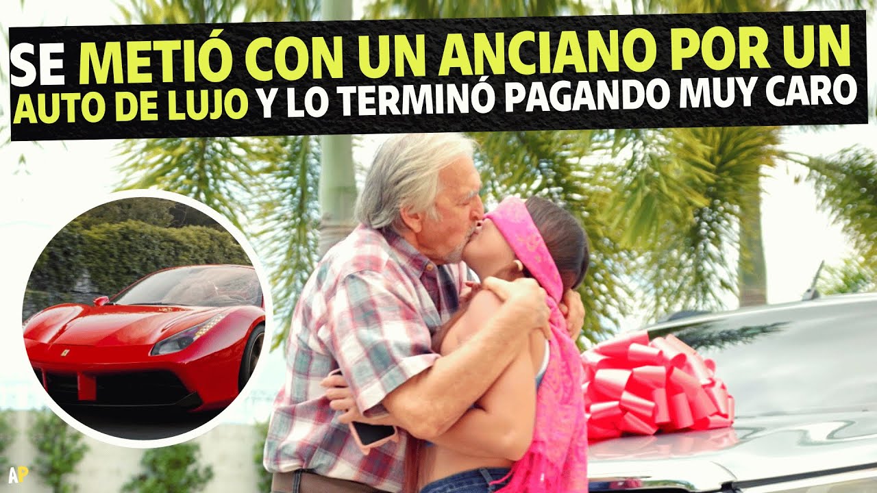 Se metió con un anciano por un auto de lujo y lo terminó pagando muy caro.
