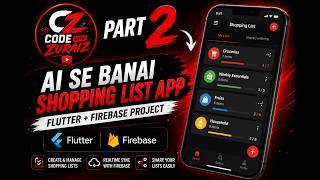 AI Se Banai Shopping List App  Flutter + Firebase Project Demo (part2) Profile