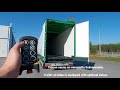 Ketjupurkuvaunu metsähakkeelle / woodchip unloader trailer