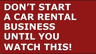 How to Start a Car Rental Business | Free Car Rental Business Plan Template Included screenshot 4