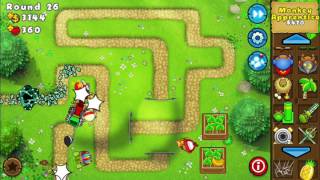 Bloons TD5 - Monkey Lane - Mastery - Reverse - Easy